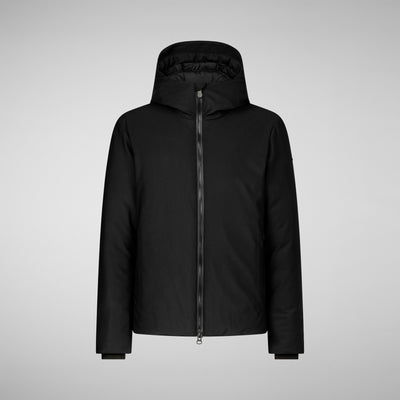 Men's Sabal Hooded Jacket in Black