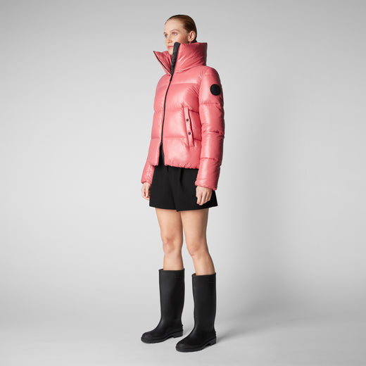Women's Isla Puffer Jacket in Bloom Pink