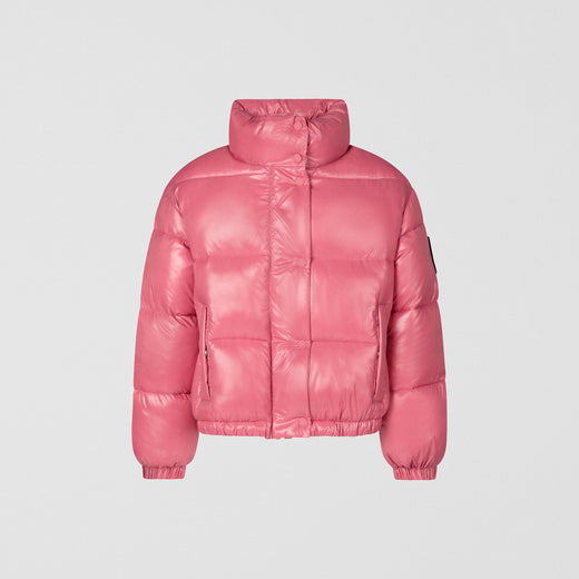 Girls' Cini Puffer Jacket in Bloom Pink