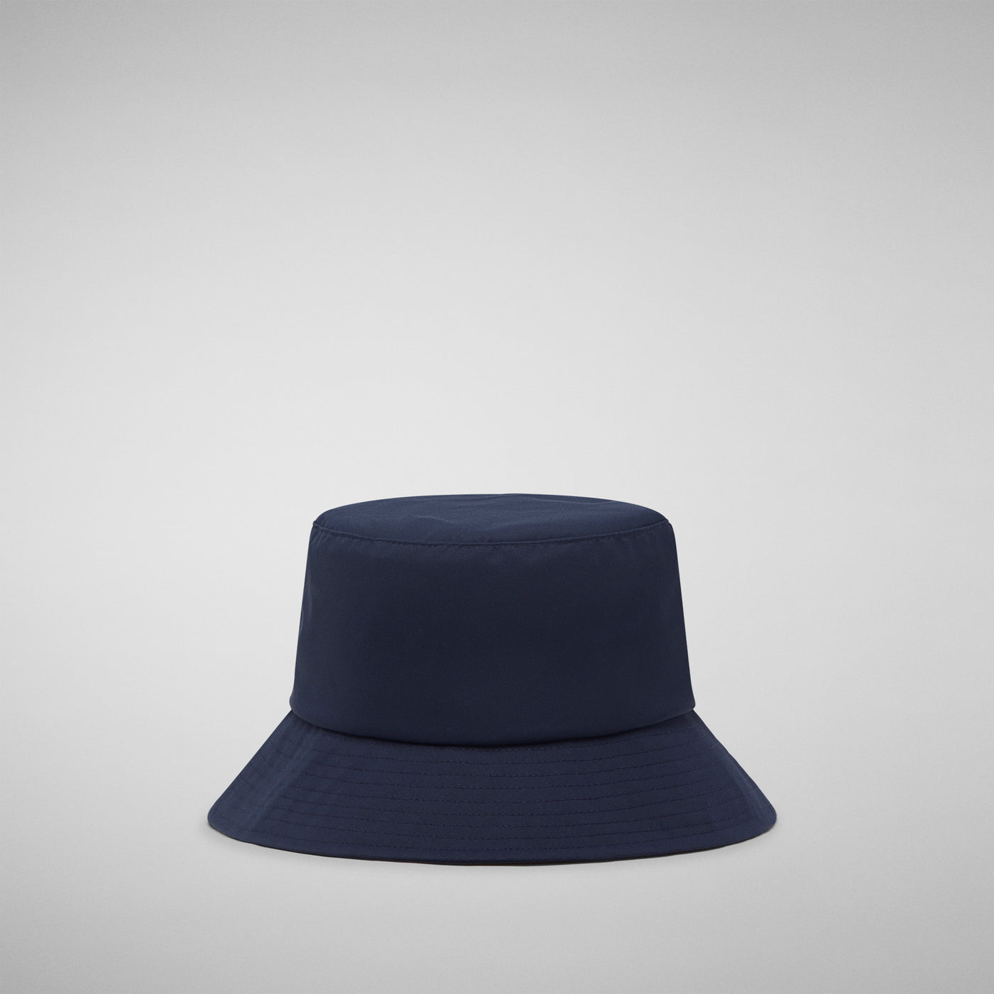 Product Back View of Unisex Autumn Hat in Navy Blue