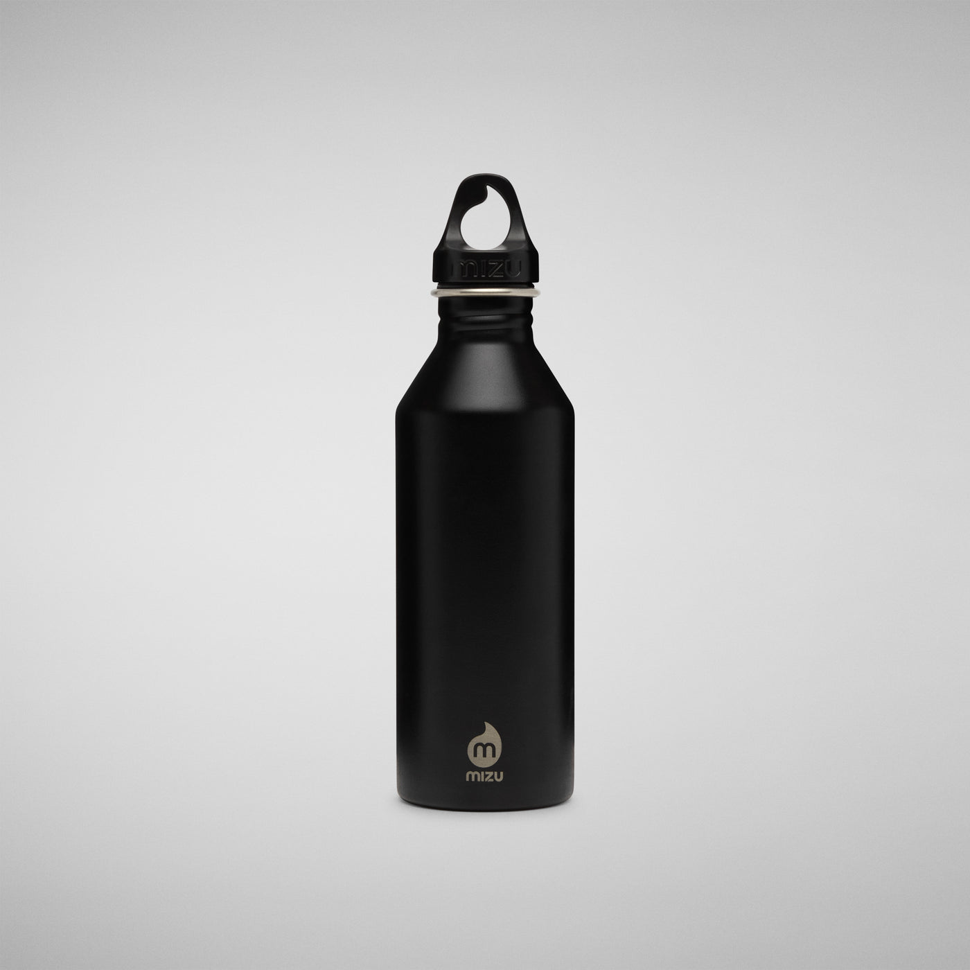 Back View of Celso Water Bottle in Black
