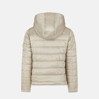 Girls' Chloe Faux Fur Reversible Hooded Jacket